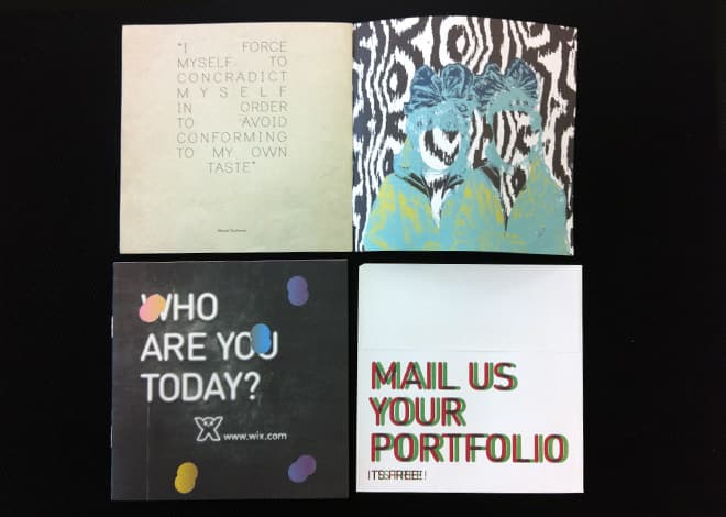 Cuadernos y portafolios impresos